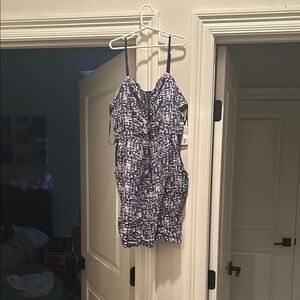 Forever 21 Black and White Bodycon Mini Dress